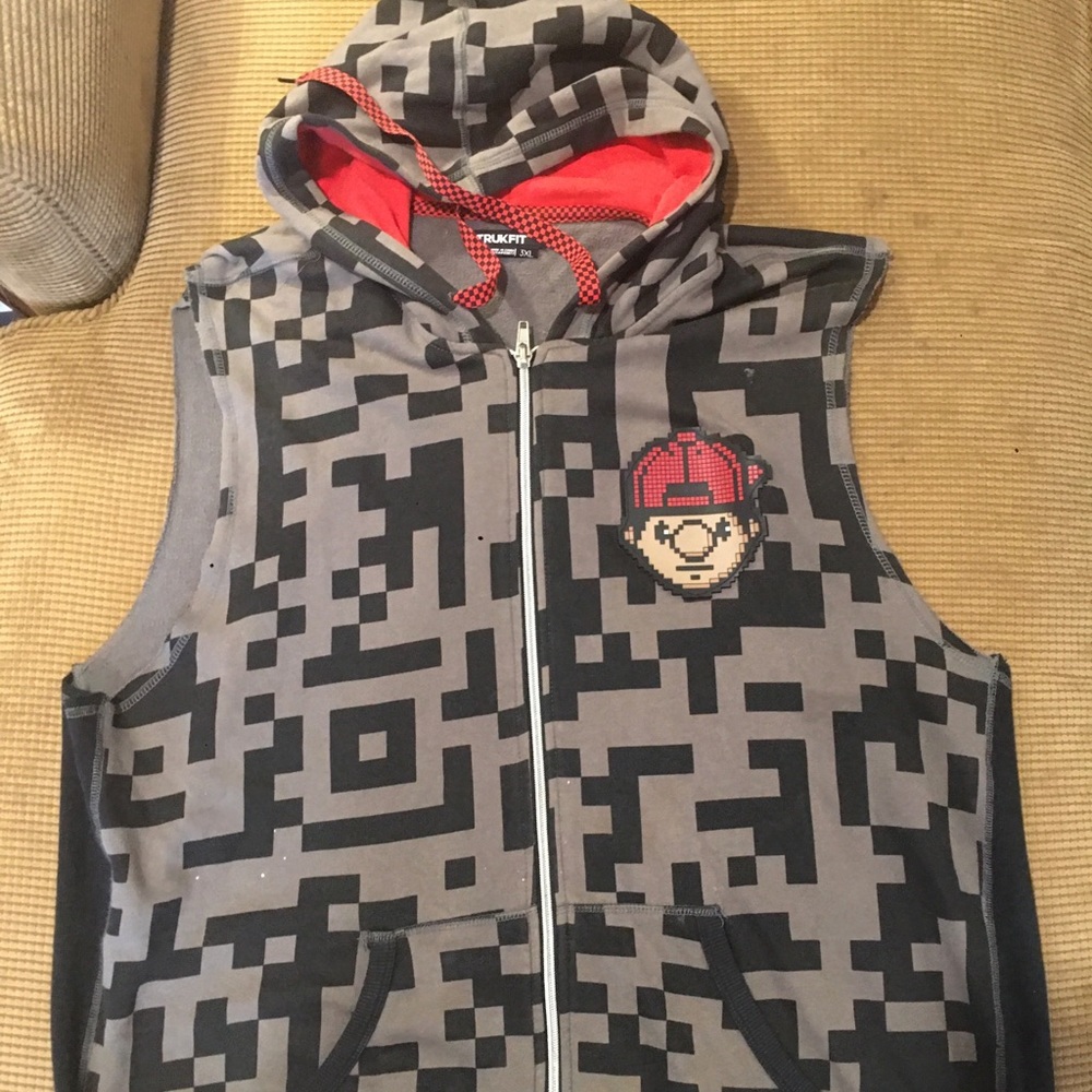 Truckfit Tommy sleeveless hoodie size 3XL